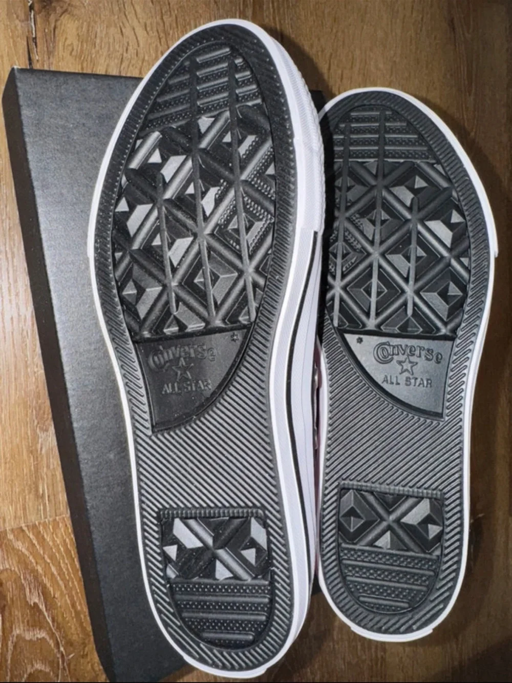 Converse Pink Low-Top Canvas Sneakers with White Toe Cap